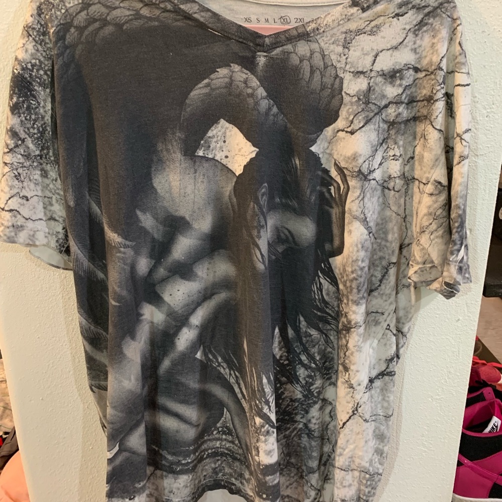 Men’s Affliction Shirt.